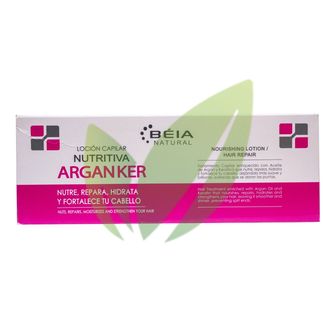 LOCIÓN CAPILAR ARGAN KER -NUTRe, REPARA, HIDRATA Y FORTALECE TU CABELLO 15 mL – Caja x 12 - Salud Vida Peru