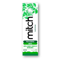 Pasta Dental Natural de Menta 150g. Sin Fluor | Limpieza profunda. - Mitch