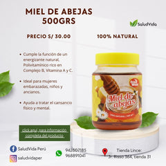 Miel de Abeja 500grs.
