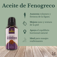 Aceite de Fenogreco 33ml.
