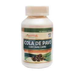Cola de Pavo 500 mg 100 cápsulas -Inmunológico, Anticancerígeno, Antiinflamatorio