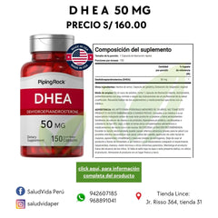 DHEA 50 mg | 150 cápsulas