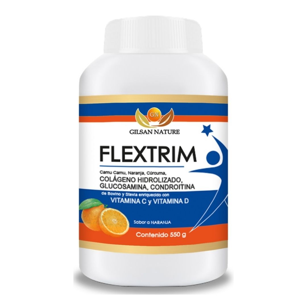FLEXTRIM 550grs.Colágeno, Glucosamina Artritis Artrosis Articulacio