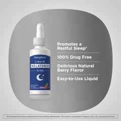 MELATONINA LÍQUIDA 10MG 60ML | Sueño, Antioxidante, Pérdida de peso. - Salud Vida Peru
