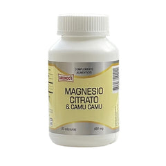 Citrato de magnesio y Camu Camu 500mg. 90 cápsulas