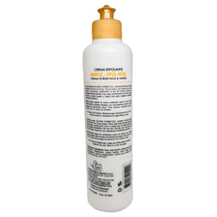 CREMA EXFOLIANTE DE ARROZ PARA ROSTRO Y MANOS 250GRS | Remueve células muertas. - Salud Vida Peru
