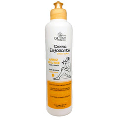 CREMA EXFOLIANTE DE ARROZ PARA ROSTRO Y MANOS 250GRS | Remueve células muertas. - Salud Vida Peru