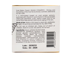 CREMA FACIAL BABA DE CARACOL pote 120grs. - Salud Vida Peru