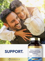 Magnesio Complex 500mg, 240 Capsules - Malate + Glycinate + Citrate