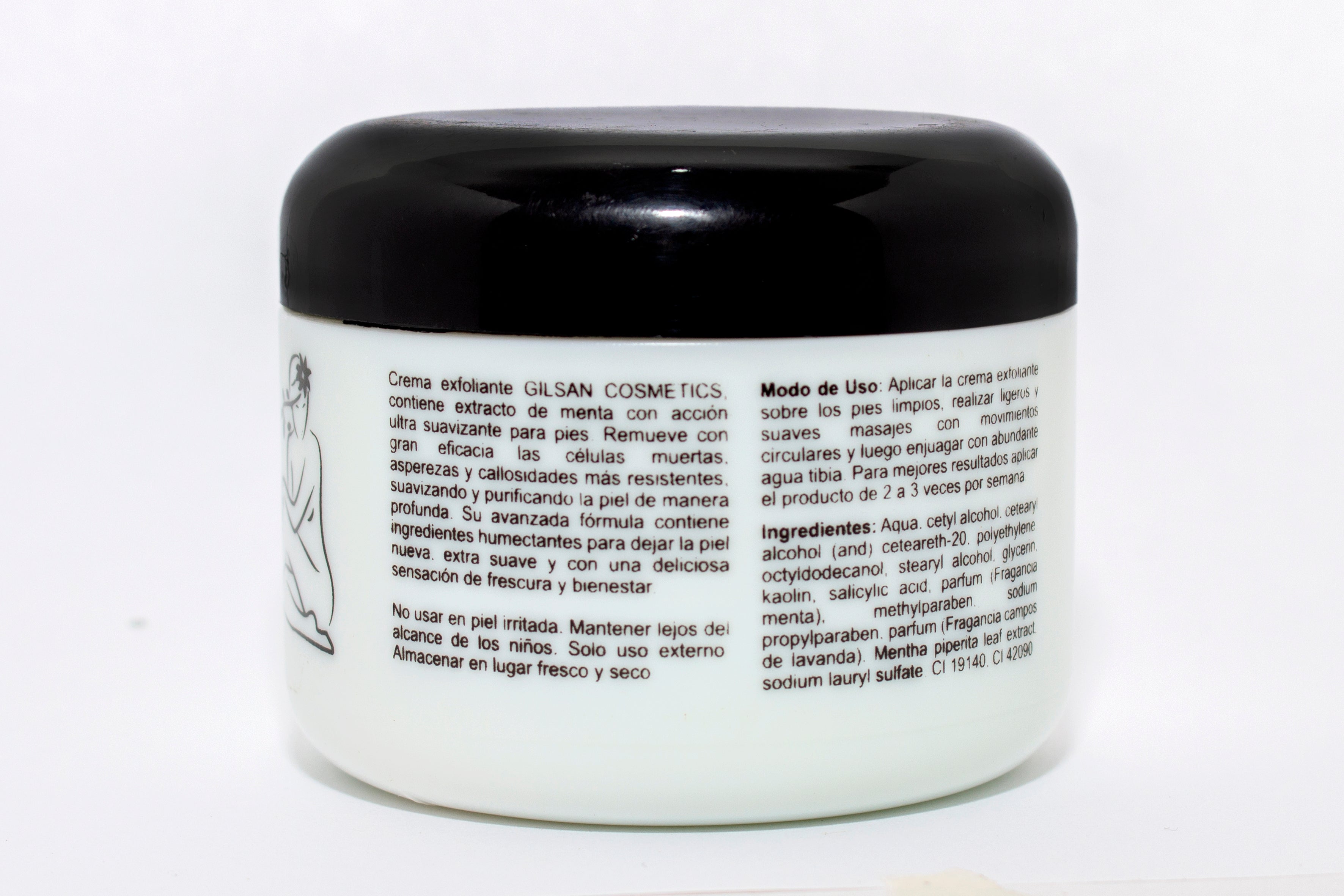 CREMA EXFOLIANTE PARA PIES CON MENTA POTE 150GRS | Callos, Asperezas, Pies. - Salud Vida Peru