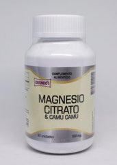 Citrato de magnesio y Camu Camu 500mg. 90 cápsulas