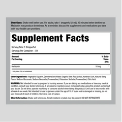 MELATONINA LÍQUIDA 10MG 60ML | Sueño, Antioxidante, Pérdida de peso. - Salud Vida Peru
