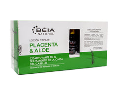 LOCIÓN CAPILAR PLACENTA & ALOE -TRATAMIENTO DE LA CAIDA DEL CABELLO 15 mL – Caja x 12 - Salud Vida Peru