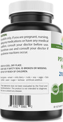 Psyllium 2100mg P/S 250 Cápsulas - Estreñimiento - Función digestiva - Salud Vida Peru