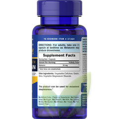 MELATONINA 10MG 120 CÁPSULAS | Sueño, Antioxidante, Pérdida de peso.Vencimiento 10/2026