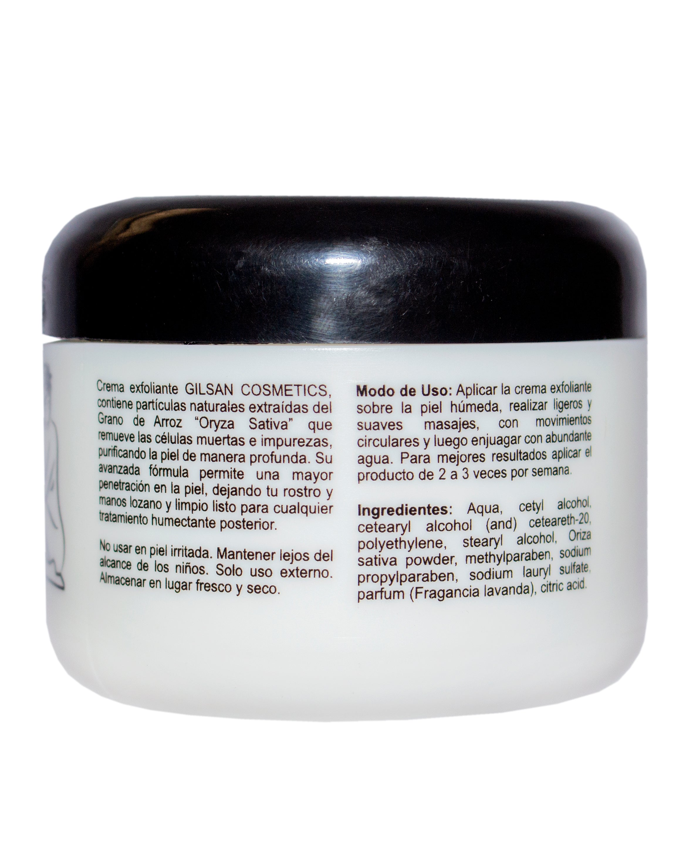 CREMA EXFOLIANTE DE ARROZ PARA ROSTRO Y MANOS 150GRS | Remueve células muertas. - Salud Vida Peru