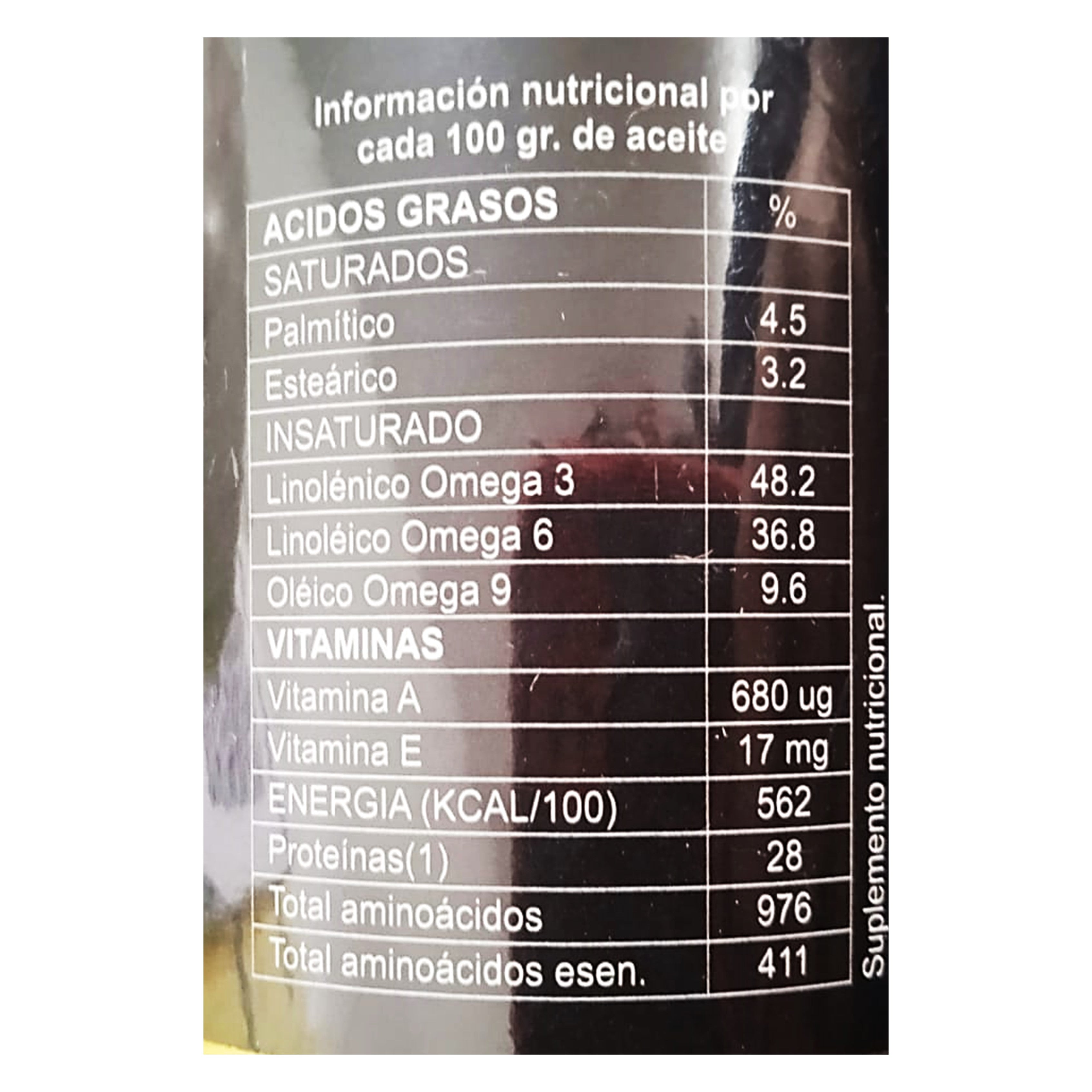 SACHA INCHI 100 CÁPSULAS 500MG | Función cerebral, Regulación hormonal, Antiinflamatorio. - Salud Vida Peru