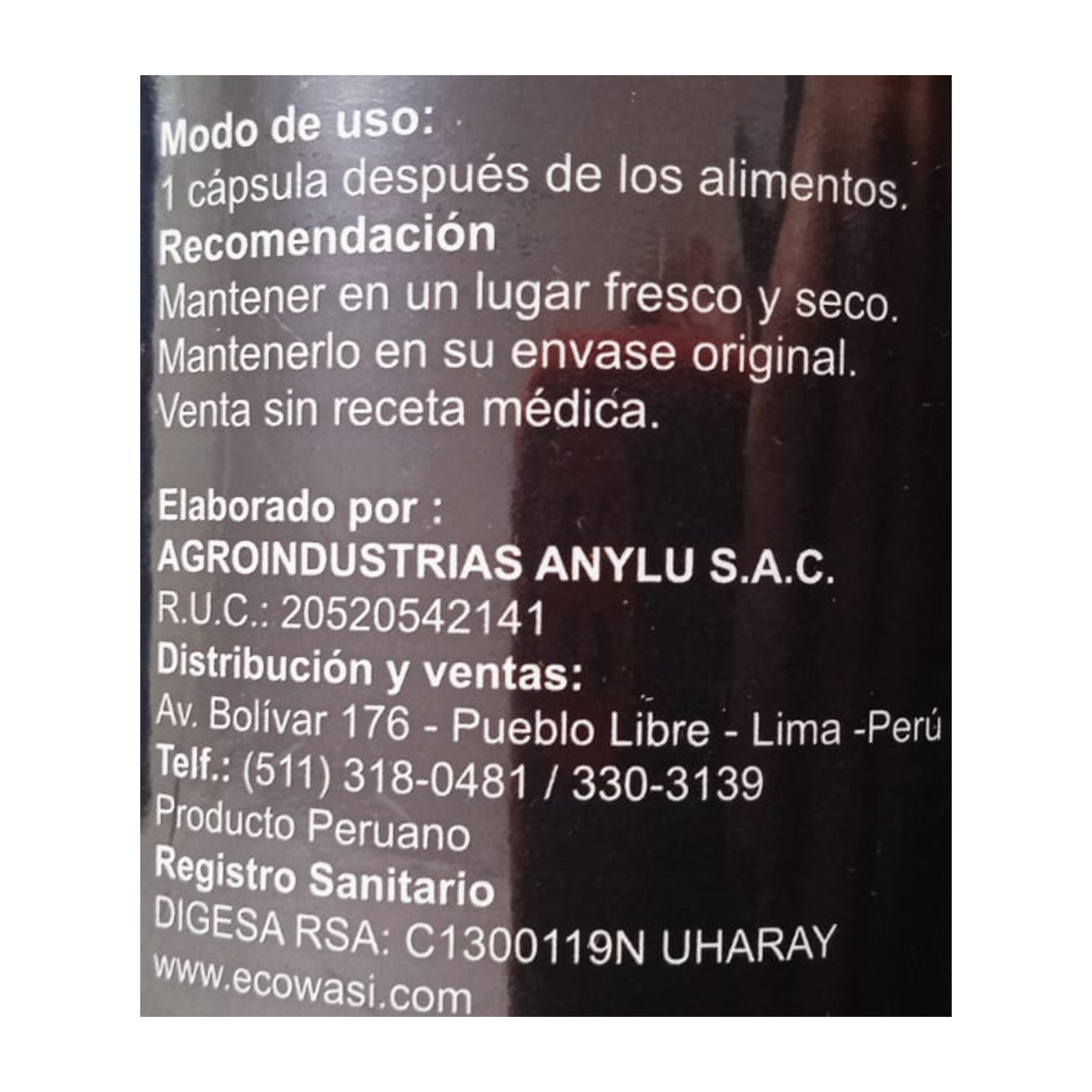 SACHA INCHI 100 CÁPSULAS 500MG | Función cerebral, Regulación hormonal, Antiinflamatorio. - Salud Vida Peru