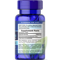DHEA 50mg. 100 tabletas | Equilibrio hormonal, Menopausia, Antienvejecimiento. - Salud Vida Peru