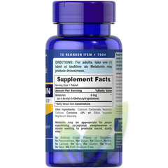 MELATONINA 3mg. 240 Tabletas | Sueño, Antioxidante, Pérdida de peso. - Salud Vida Peru