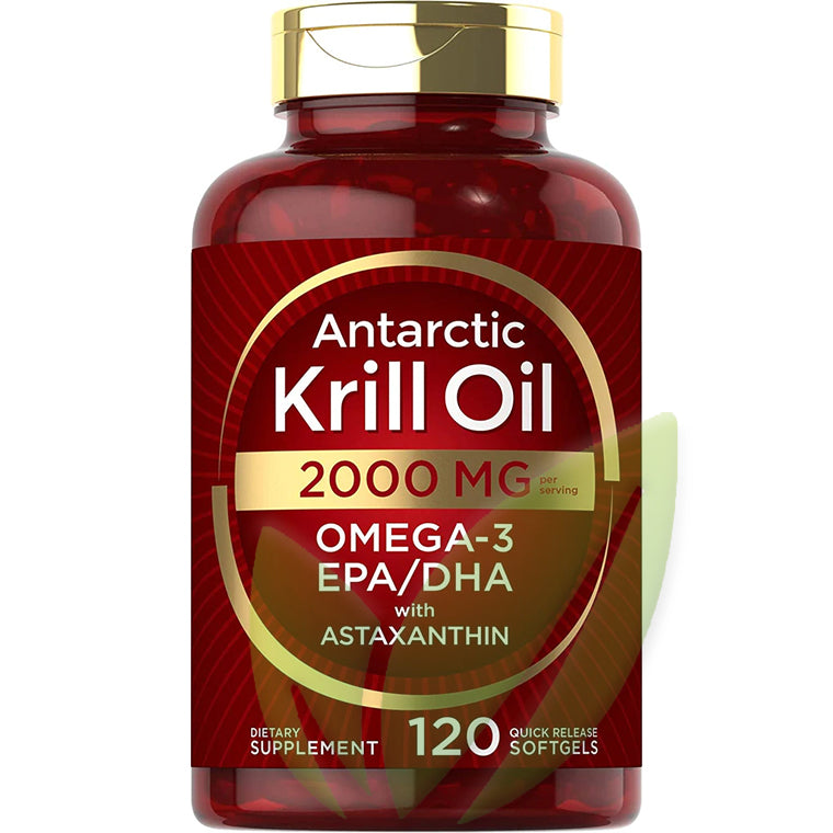 Aceite de Krill Antártico con Astaxantina (Omega-3, EPA/DHA) 2000 mg p –  Salud Vida Peru