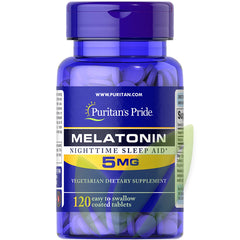 MELATONINA 5MG 120 TABLETAS RECUBIERTAS | Sueño, Antioxidante, Pérdida de peso. - Salud Vida Peru
