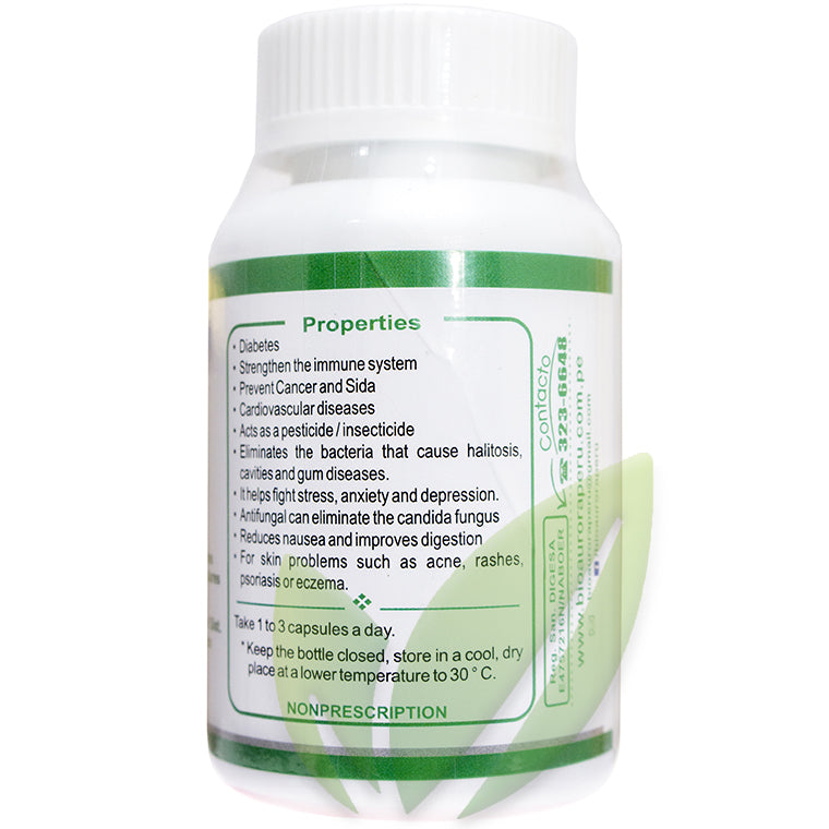 NEEM 100 CÁPSULAS 500MG | Diabetes, Cáncer, Estrés, Ansiedad, Depresión. - Salud Vida Peru