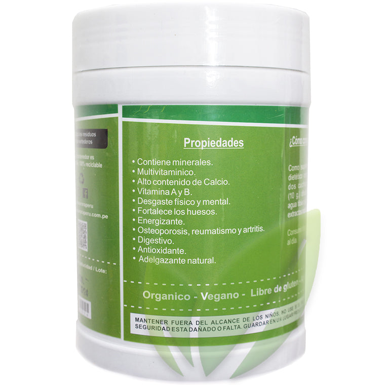 COCA HOJAS HARINA 500GRS POTE | Energizante, Huesos, Digestivo, Artritis, Estrés. - Salud Vida Peru