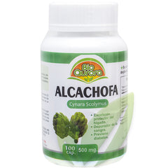 ALCACHOFA 100 CÁPSULAS 500MG | Hígado, Diurético, Osteoporosis, Cáncer, Diabetes.