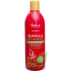 Shampoo quinua y ácido hialurónico sin sal ni sulfatos (cabellos quebradizos) | 500 ml