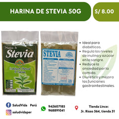 Stevia harina 50grs.