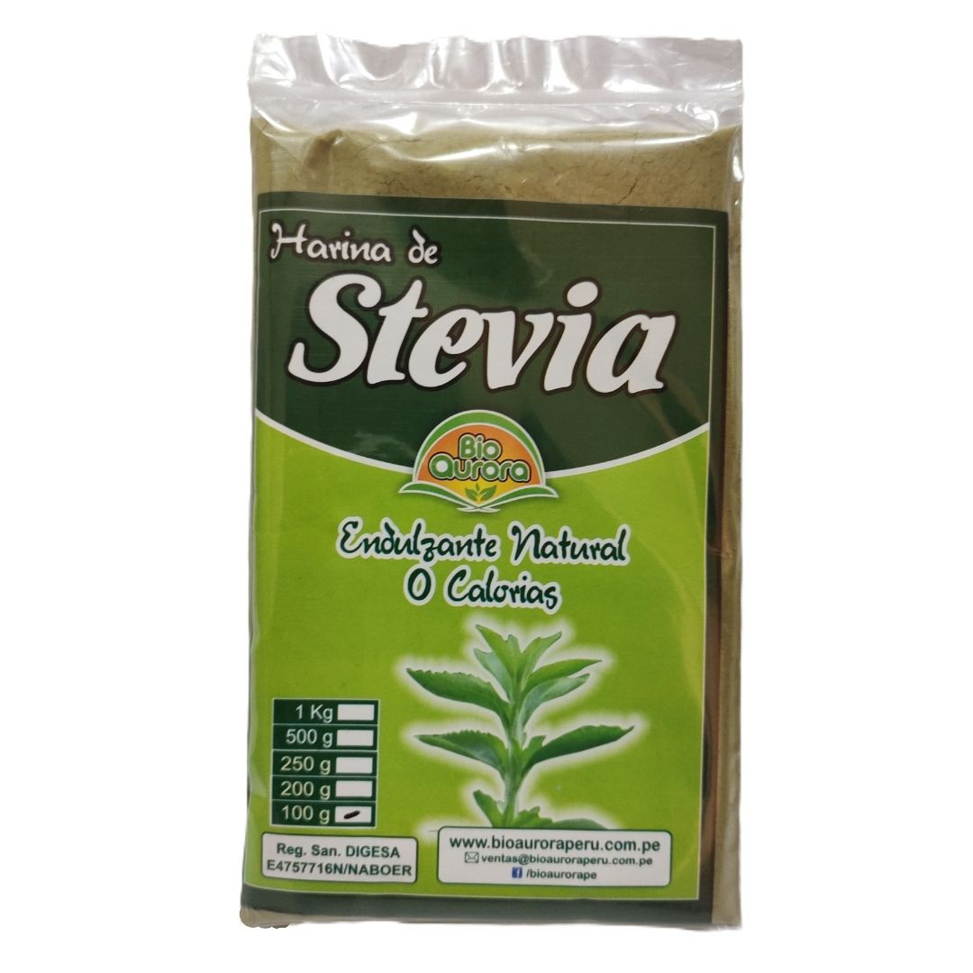 STEVIA HARINA 100GRS.