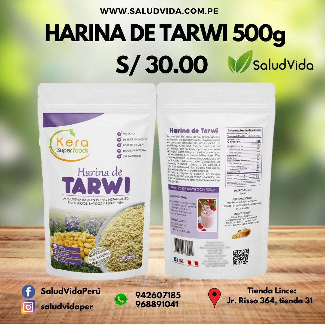 Harina de tarwi (instantánea) | 500 g