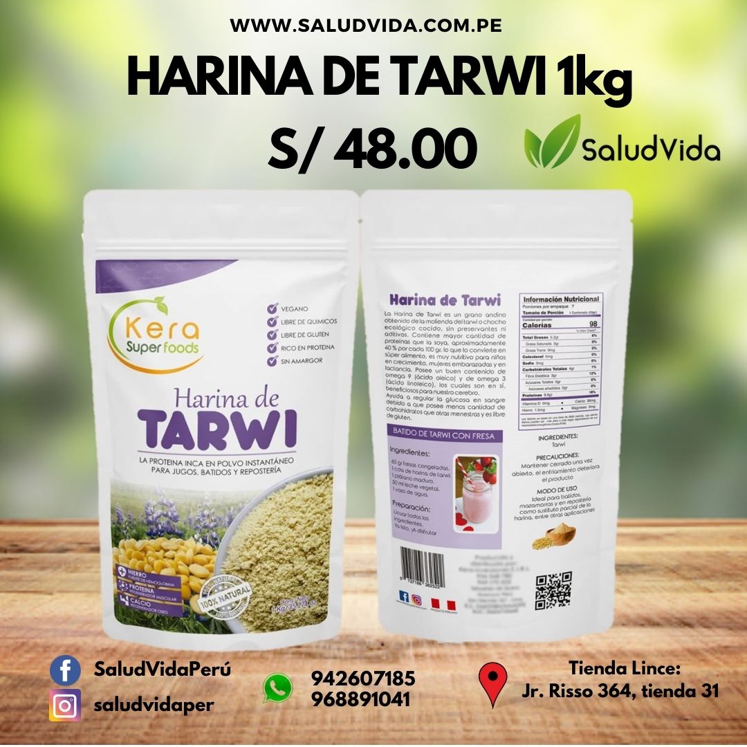 Harina de tarwi (instantánea) | 1 Kg