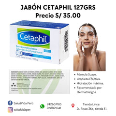 Jabón Cetaphil (unidad) | 127 gr