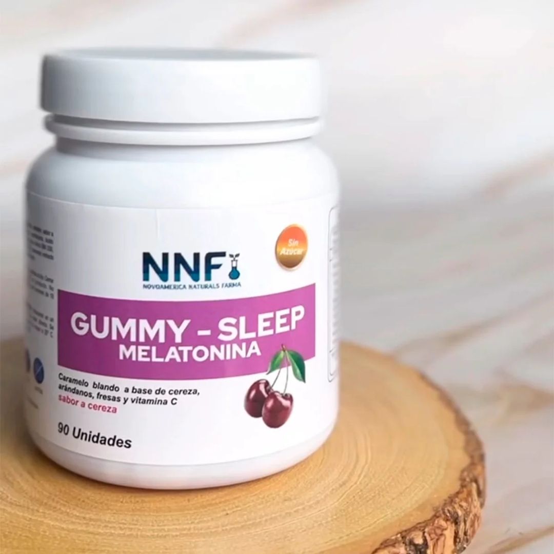 MELATONINA GUMMY SLEPP 90 GOMITAS | Insomnio, dormir, sueño, antioxidante, migraña.