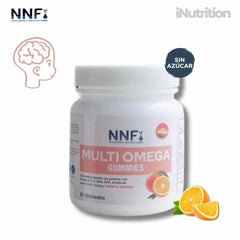 MULTIOMEGA 90 GOMITAS SIN AZÚCAR | Cerebral, Cardiovascular, Antiinflamatorio, Piel.