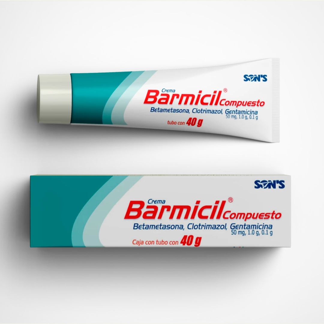 BARMICIL COMPUESTO, CREMA 40G | Hongos y bacterias en la piel.