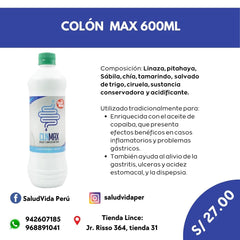 Bebida Colon Max - CLN MAX - 600ML. - Estreñimiento