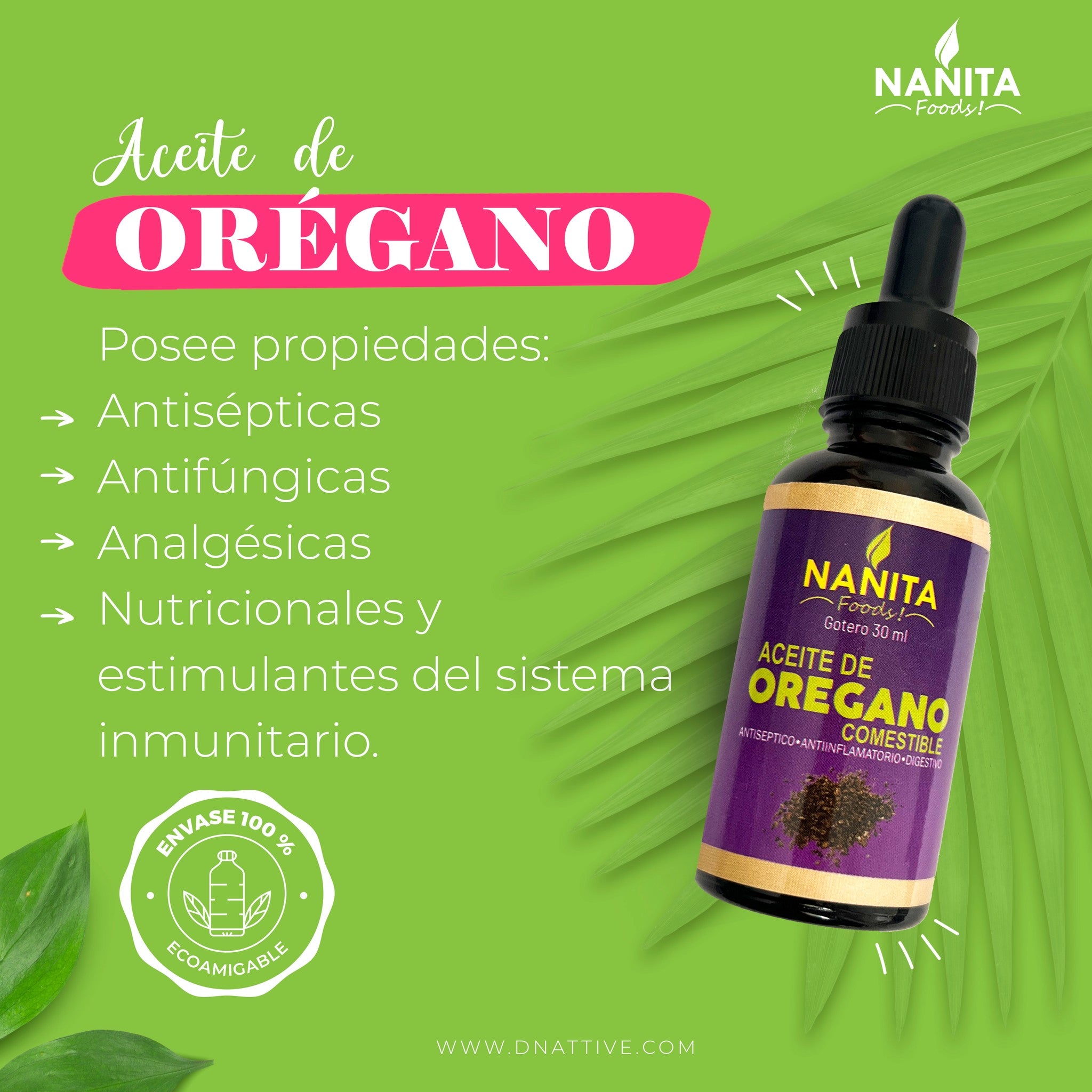 ACEITE DE ORÉGANO COMESTIBLE 30ML