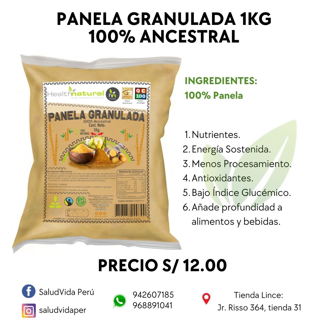 Panela granulada 1kg