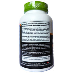 MACA NEGRA 100 CÁPSULAS 500MG | Energizante, Función sexual, Fertilidad , Estrés, Antioxidante.