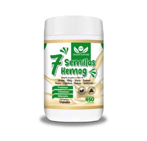 7 SEMILLAS HEMOG. 450GR.| Anemia y nutrición.