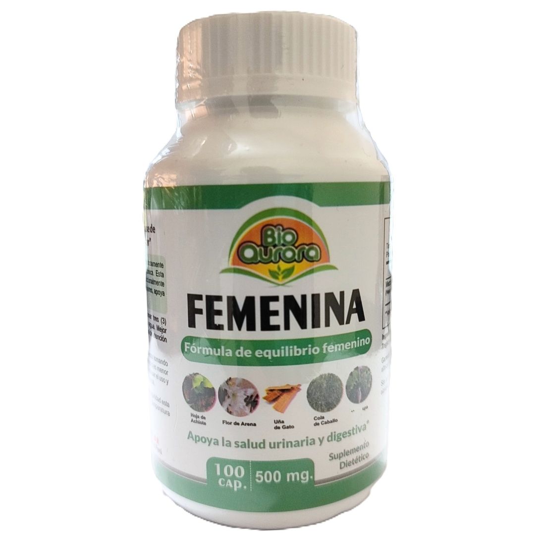 Femenina 500mg. 100 cápsulas