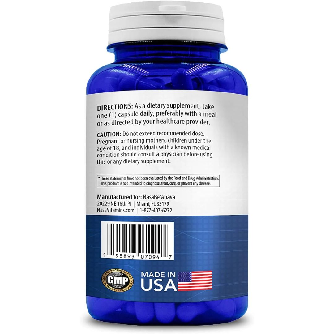 QUERCETINA 500MG 2000 CÁPS. | Antioxidante, Antiiflamatorio, Anticancerígeno, Alergias, Asma.
