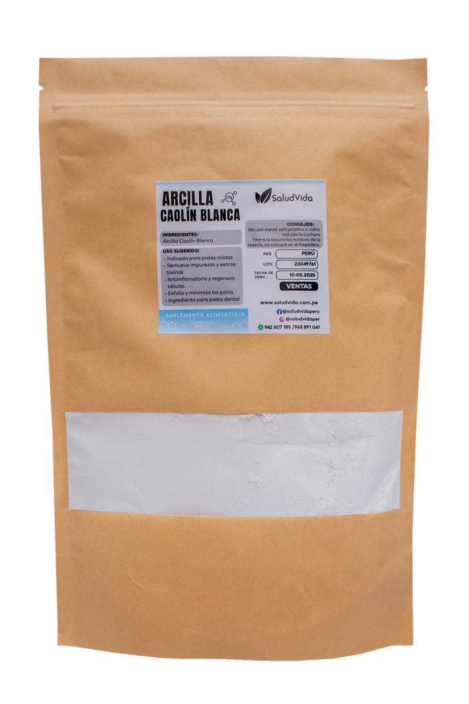 Arcilla caolín blanca (pieles mixtas) | 500 g