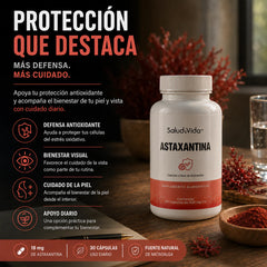Astaxantina 30 Cápsulas