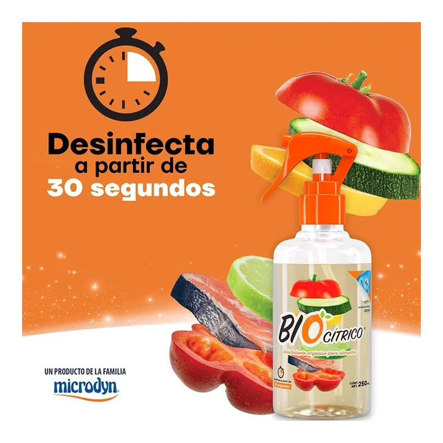 Desinfectante de Alimentos Biocítrico 250 ml