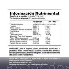 Citramag Plus 750 mg 220 Cápsulas