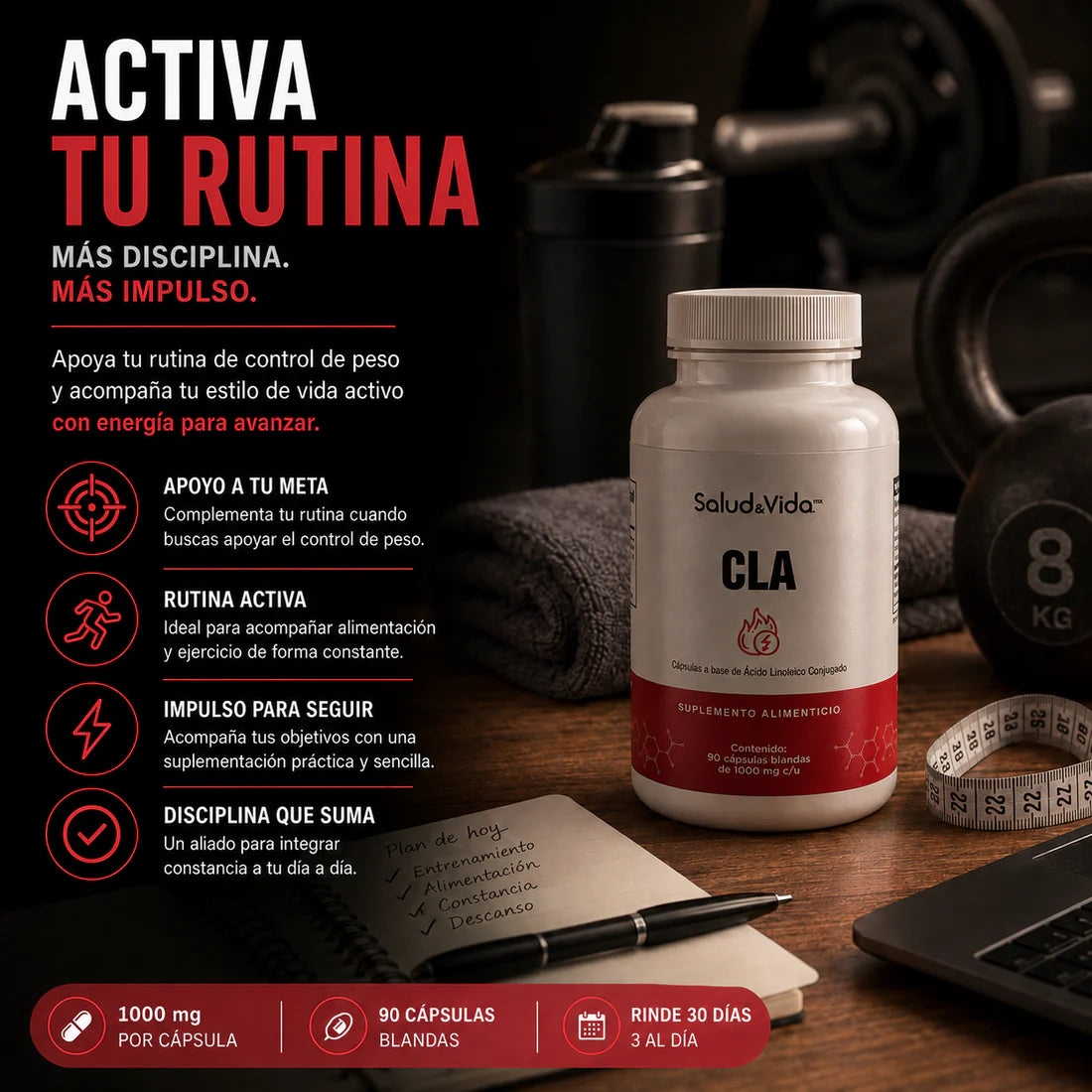 CLA 90 Cápsulas